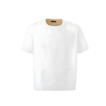 Tricou Emporio Armani din bumbac alb