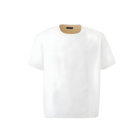 Tricou Emporio Armani din bumbac alb