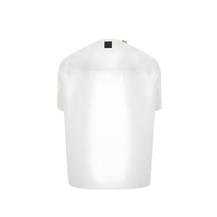Emporio Armani White Cotton T-Shirt