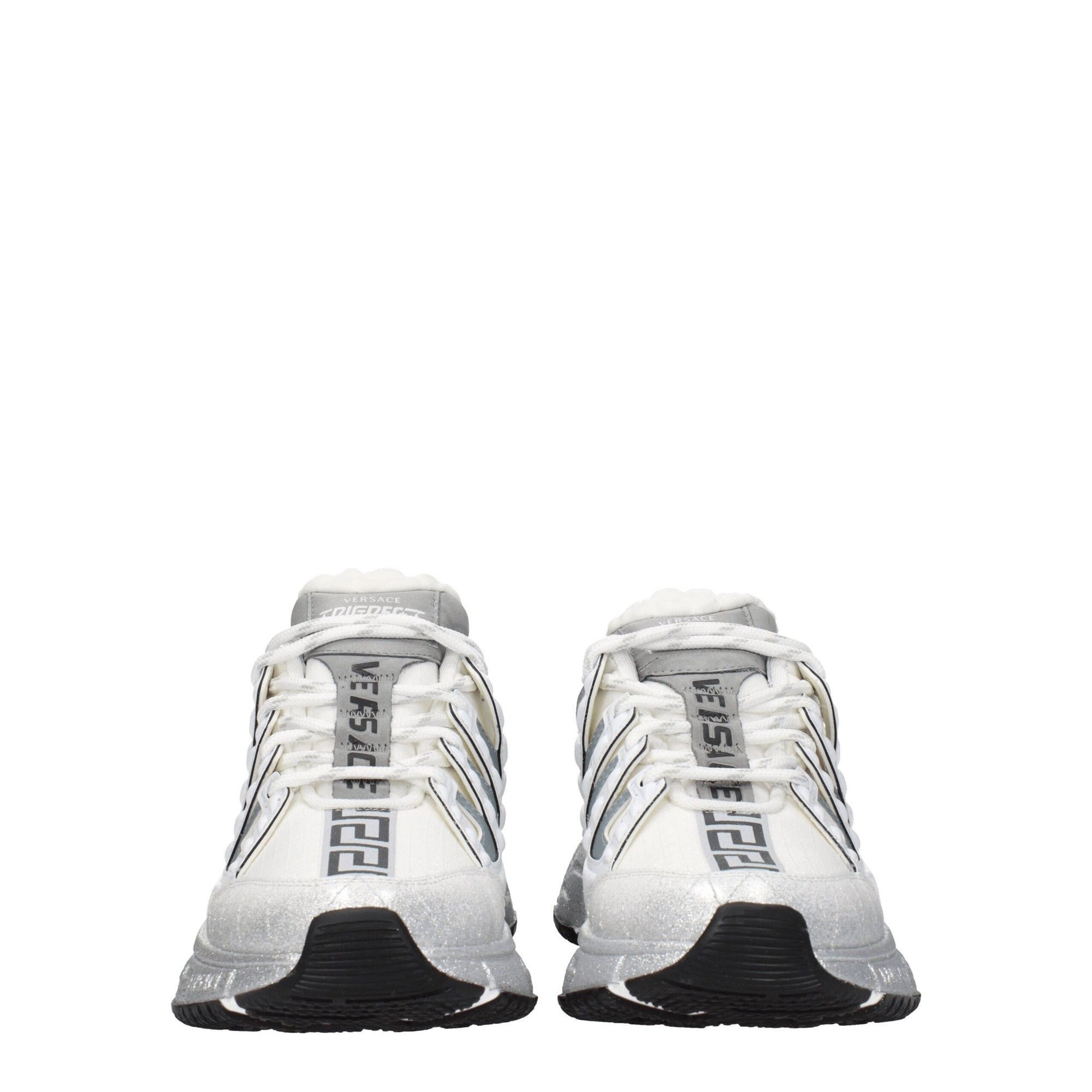Versace White Athletic Sneakers