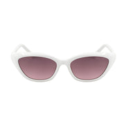Ochelari de soare albi Guess