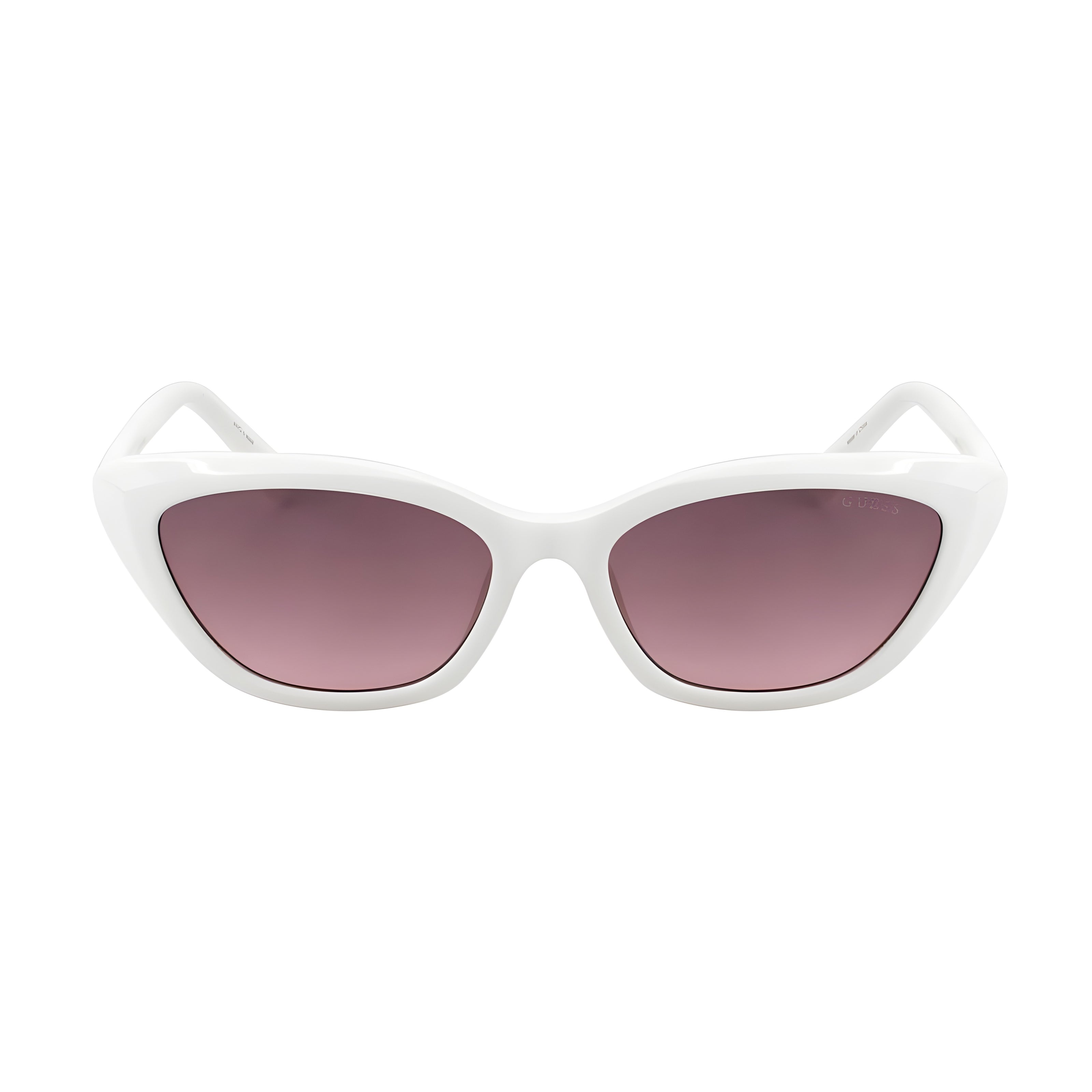 Ochelari de soare albi Guess