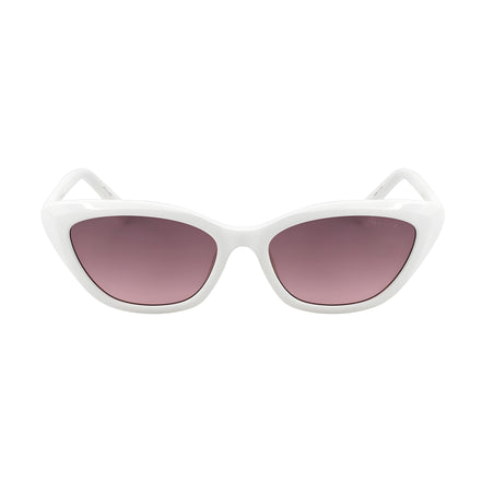 Ochelari de soare albi Guess
