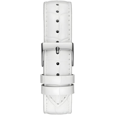 Ceas de damă Guess White Leather
