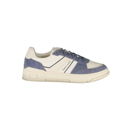 Tommy Hilfiger White Leather Sneakers
