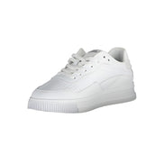 Tommy Hilfiger White Leather Sneakers