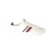 Tommy Hilfiger White Leather Sneakers