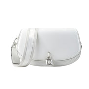 Michael Kors White Leather Shoulder Bag