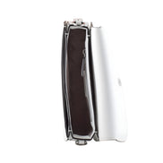 Michael Kors White Leather Shoulder Bag