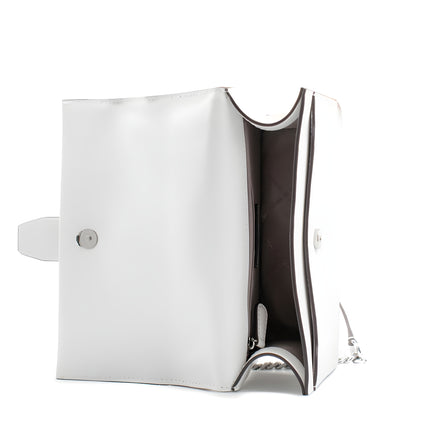 Michael Kors White Leather Shoulder Bag