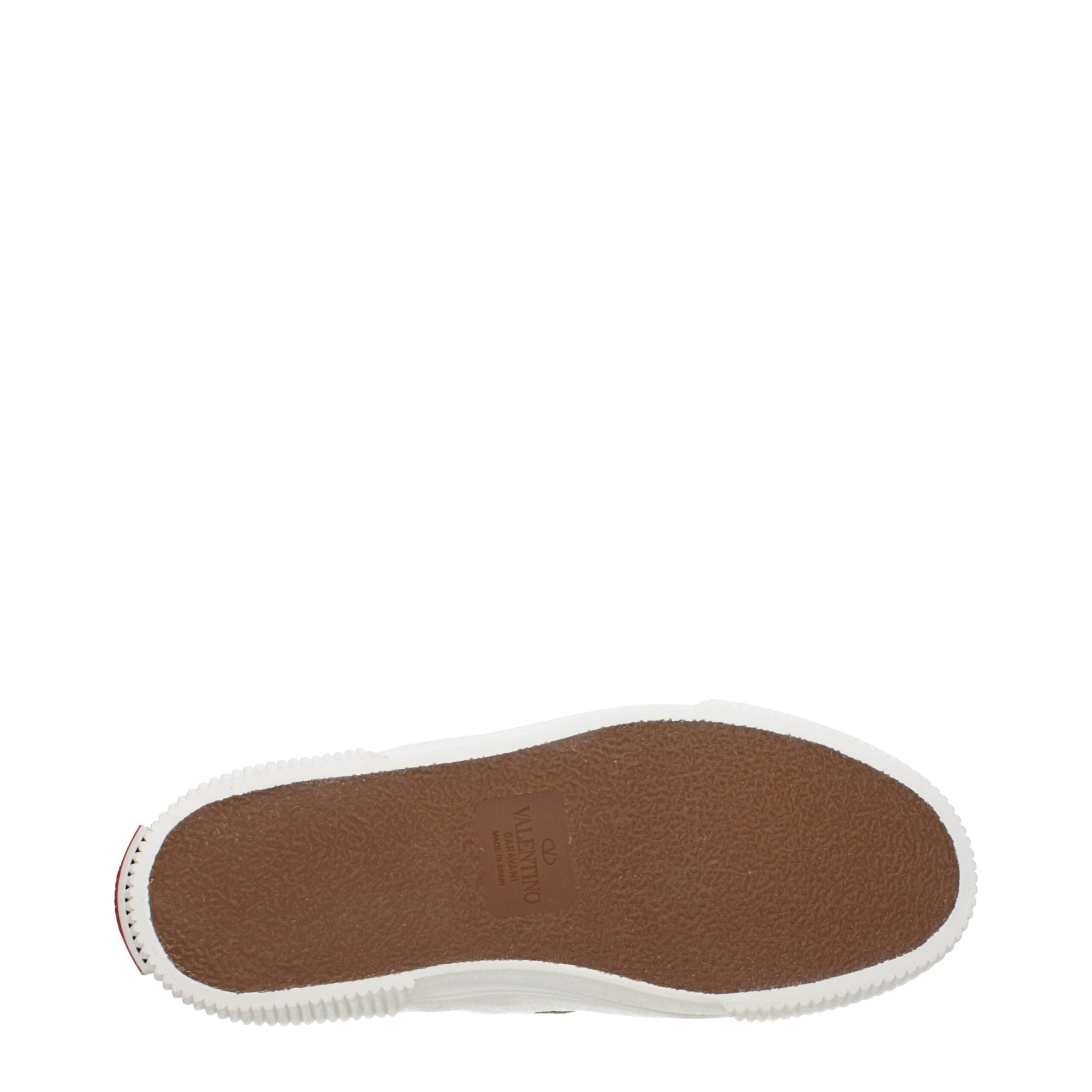 Mocasini slip-on Valentino Garavani din piele albă