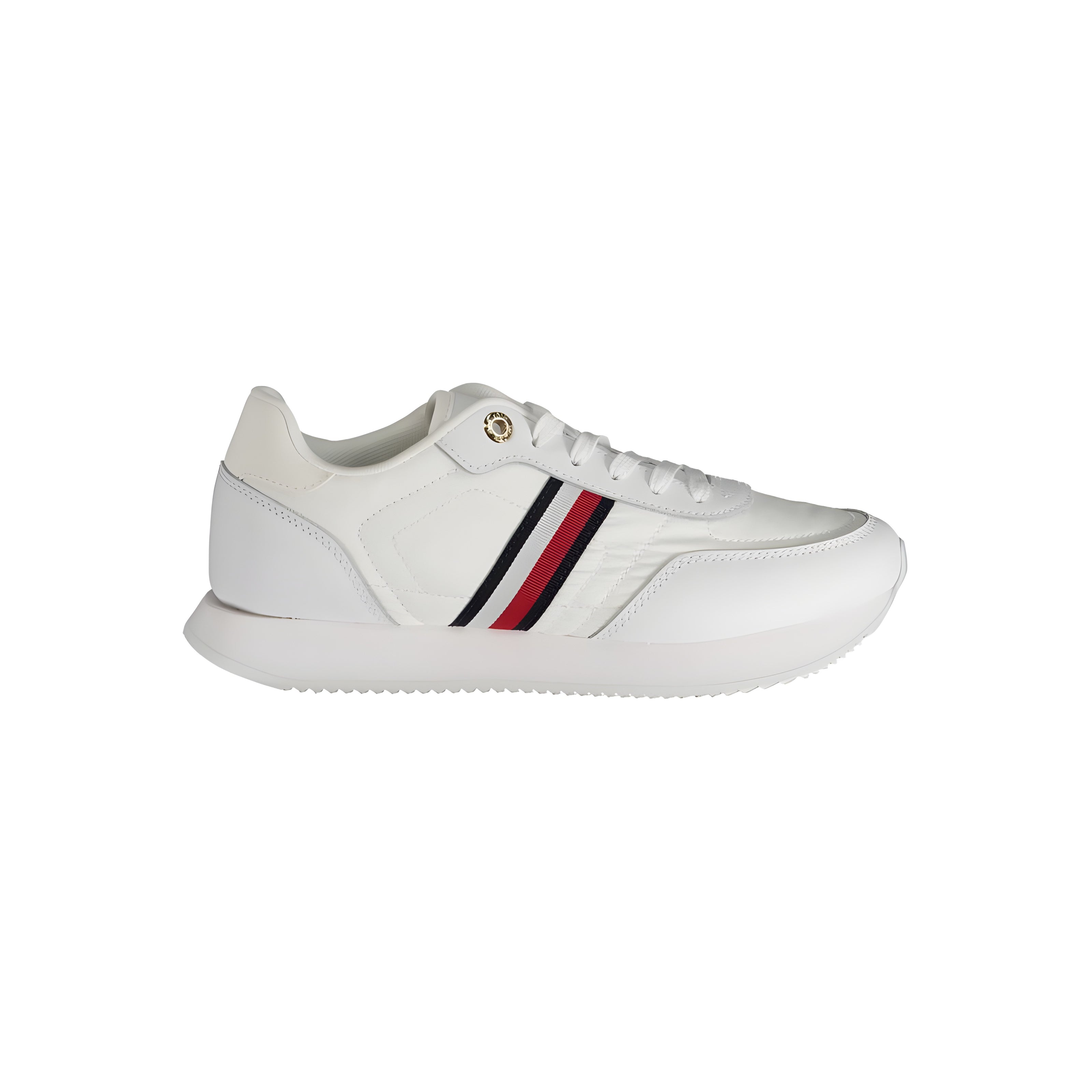 Tommy Hilfiger White Leather Sneaker