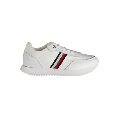 Tommy Hilfiger White Leather Sneaker