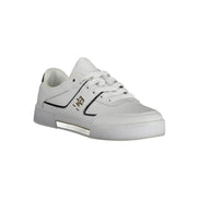 Sneakers Tommy Hilfiger albi din piele