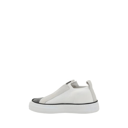 Brunello Cucinelli Adidași albi cu talpă joasă