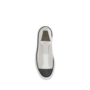 Brunello Cucinelli Adidași albi cu talpă joasă