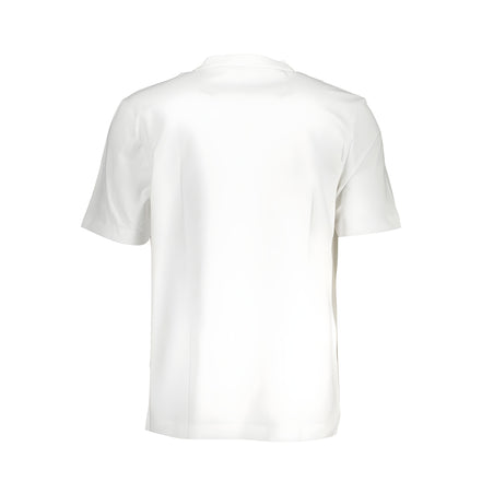 Tricou din bumbac organic alb Hugo Boss