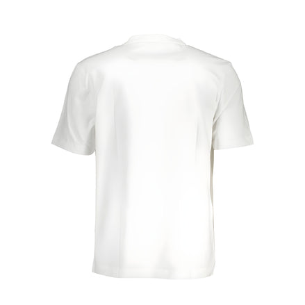 Tricou din bumbac organic alb Hugo Boss