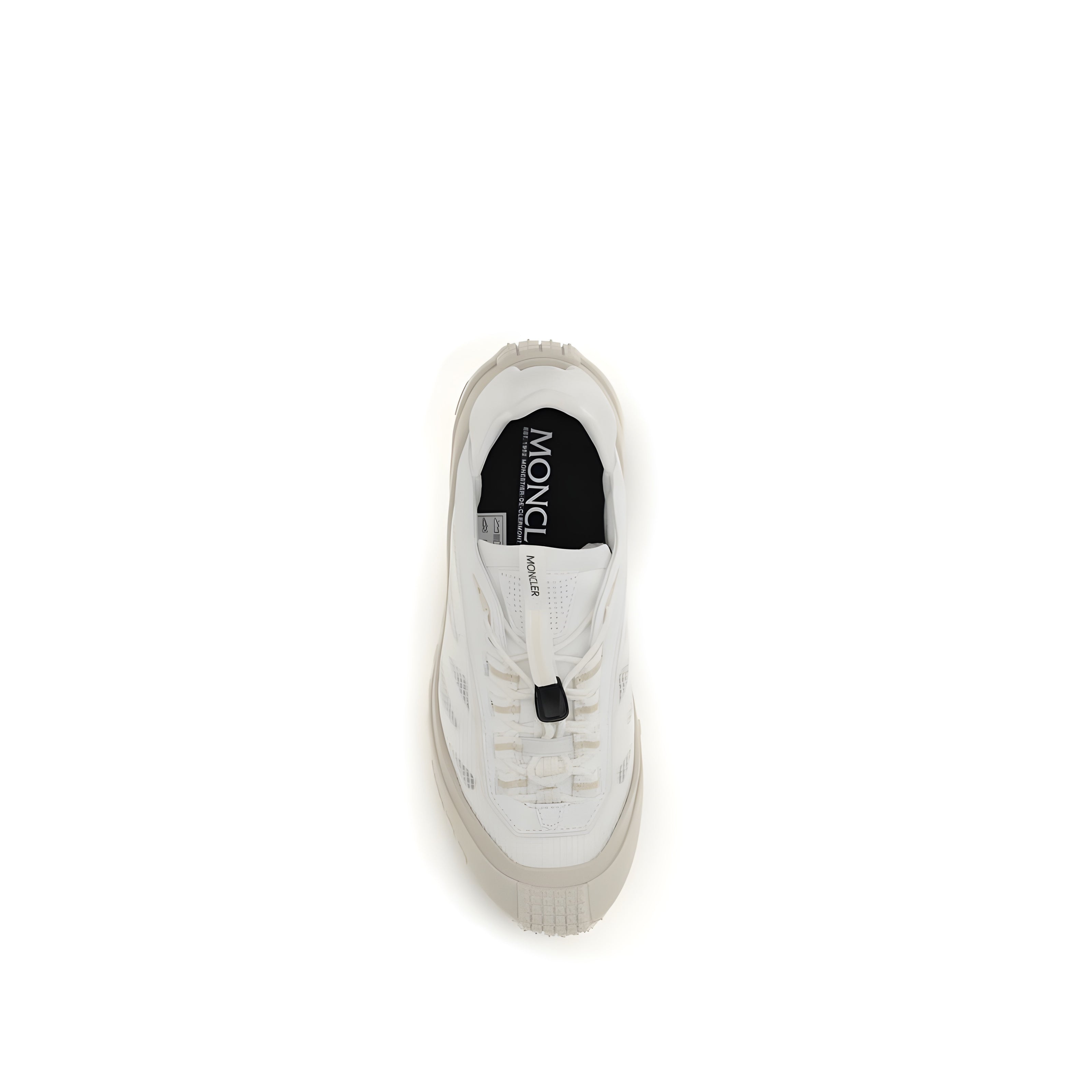 Moncler White Athletic Sneakers