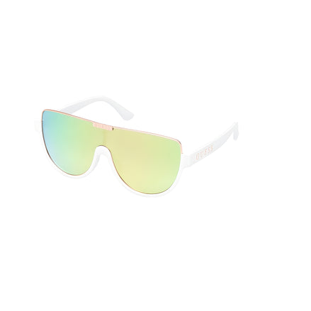 Ochelari de soare albi Guess