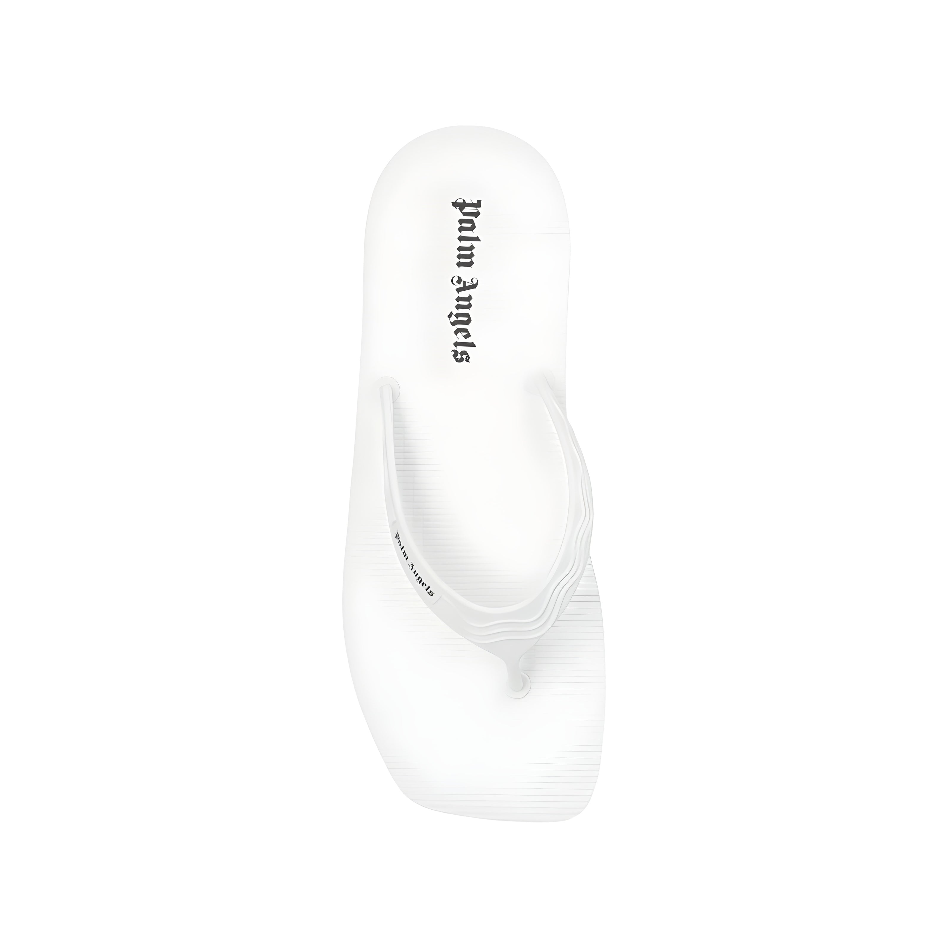 Palm Angels White Rubber Slides