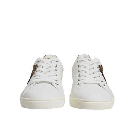 Sneakers low top Dolce & Gabbana Sacred Heart albi