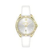 Hugo Boss White Stainless Steel Dress Watch
