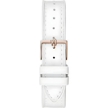 Ceas de damă Furla, cu brățară albă din material sintetic