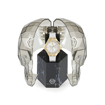 Philipp Plein White Synthetic Dress Watch