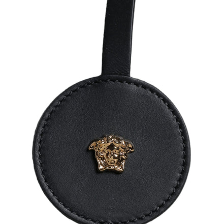 Geantă tote crossbody Versace, albă, cu mâner superior, din pânză și piele, cu logo